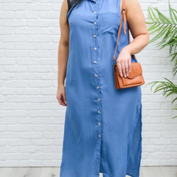 Cozy Co. Harper Button Front Dress Size XL - Picture 3 of 3